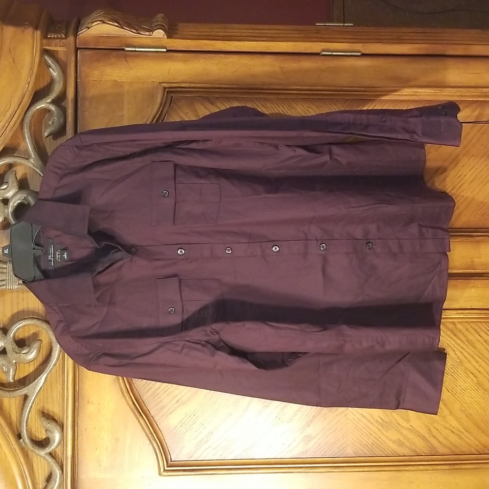 Marc Anthony Dress Shirt Size Large Slim Fit
